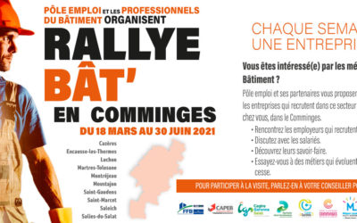 Rallye Bât’en Comminges – Chaque semaine : une entreprise, un métier ! 